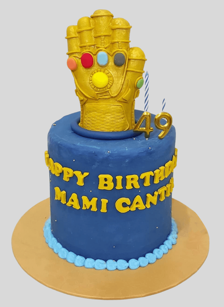 Fine Infinity Gauntlet Cake