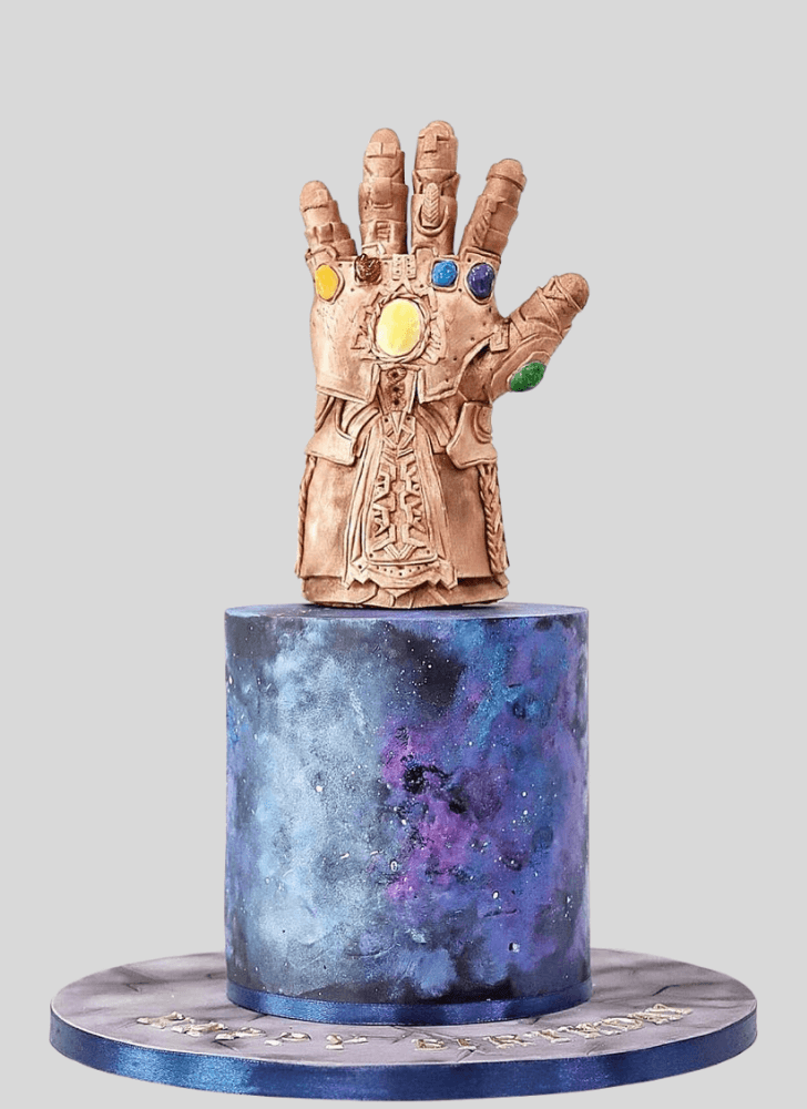 Grand Infinity Gauntlet Cake