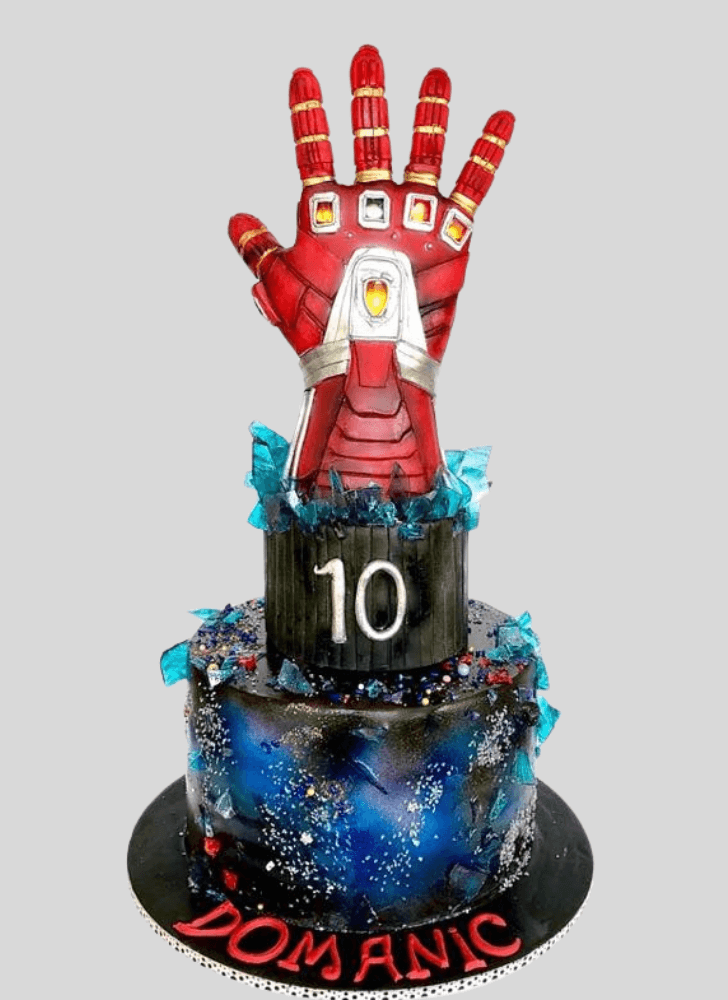 Ideal Infinity Gauntlet Cake