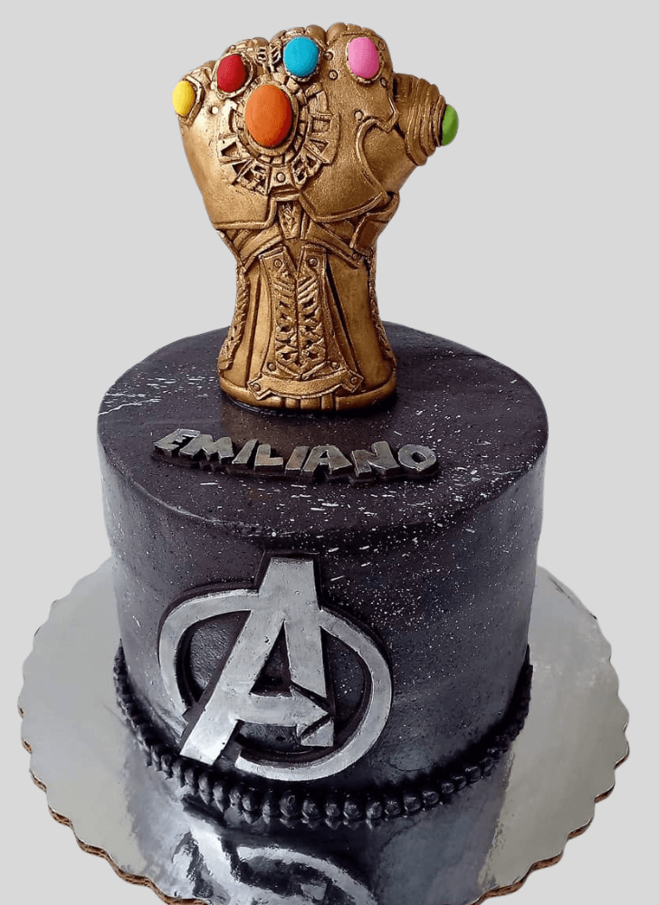 Magnificent Infinity Gauntlet Cake