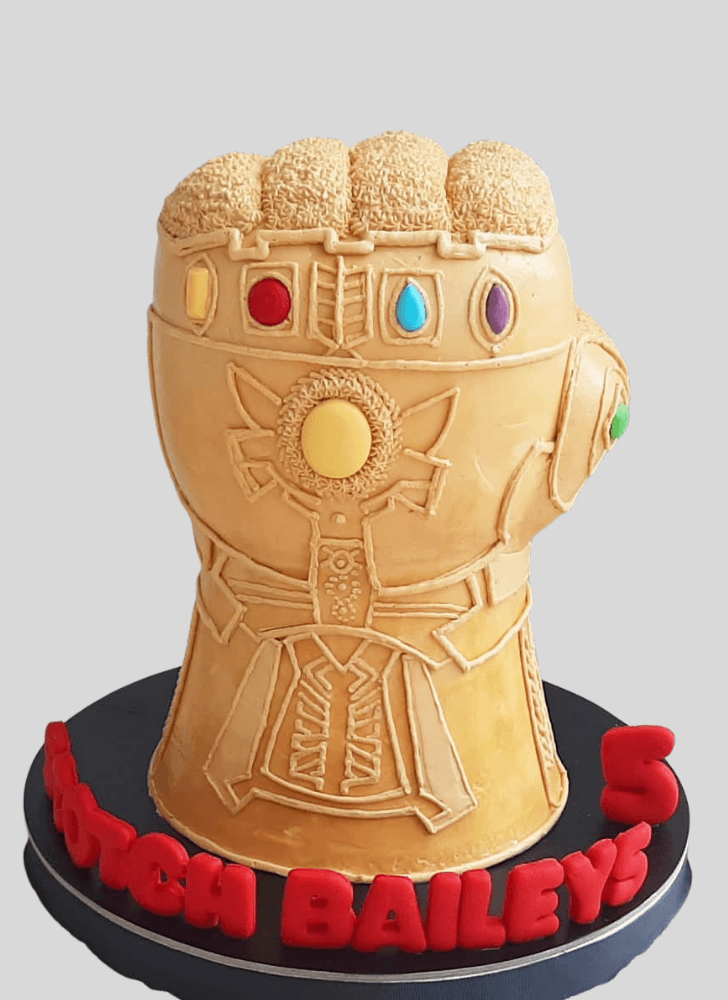 Radiant Infinity Gauntlet Cake