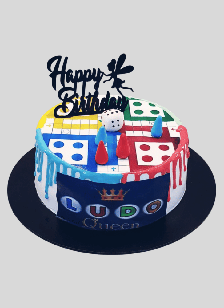 Appealing Ludo Cake