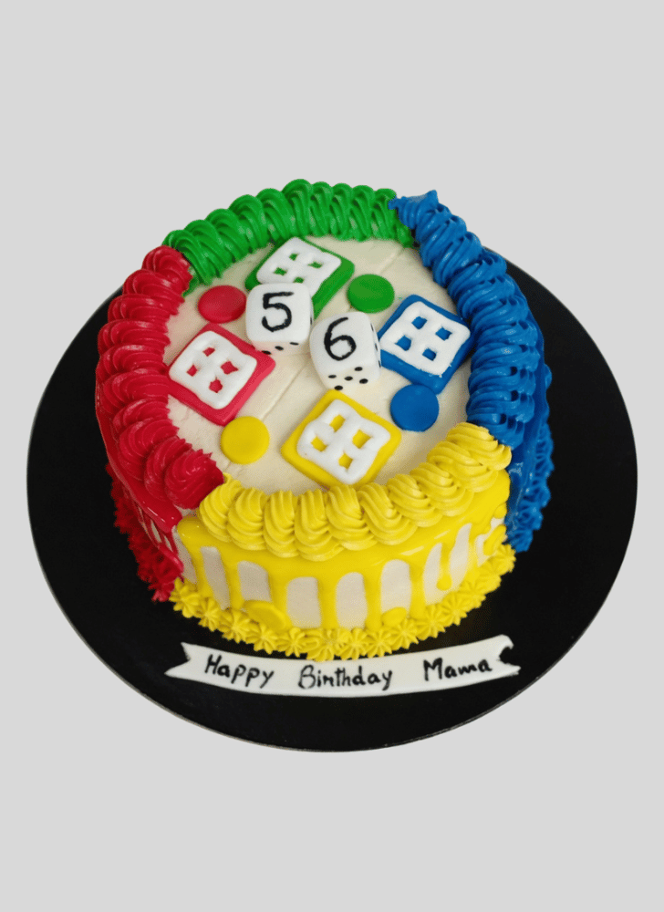Charming Ludo Cake