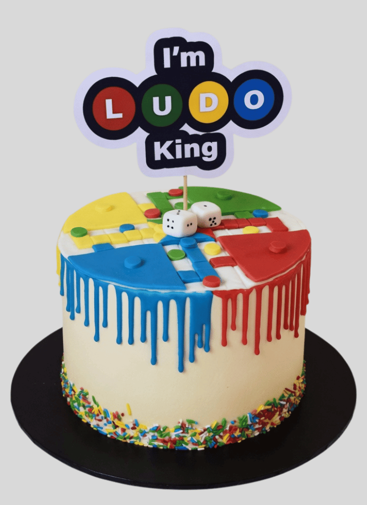 Classy Ludo Cake
