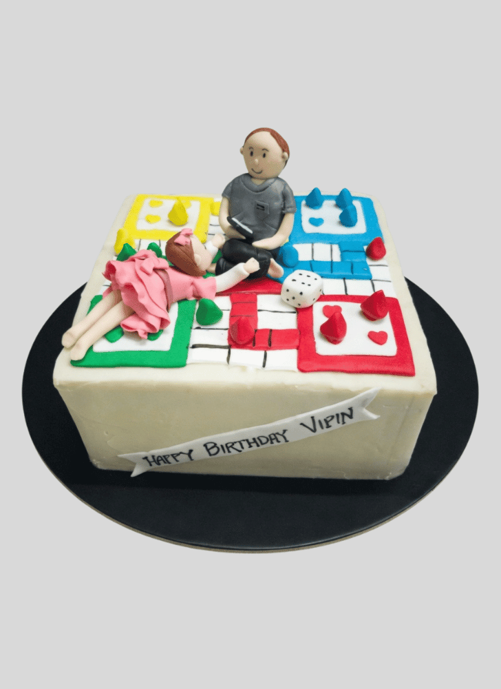 Excellent Ludo Cake