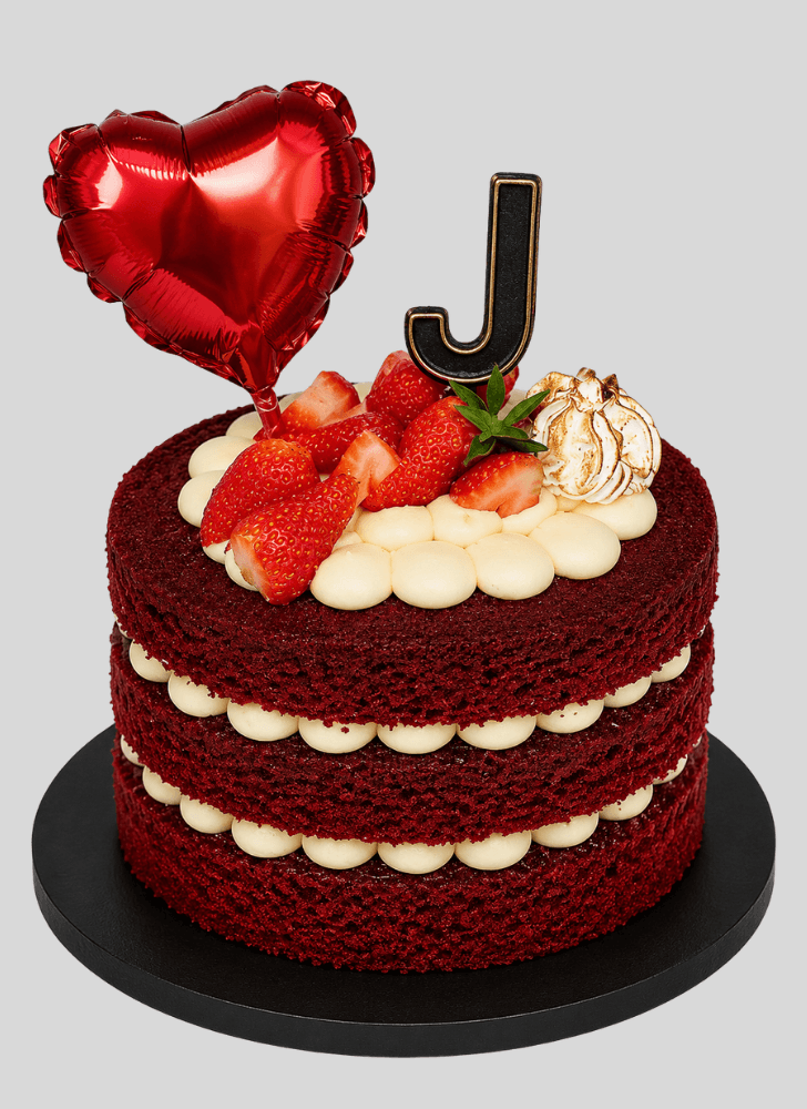 Charming Red Velvet Cake