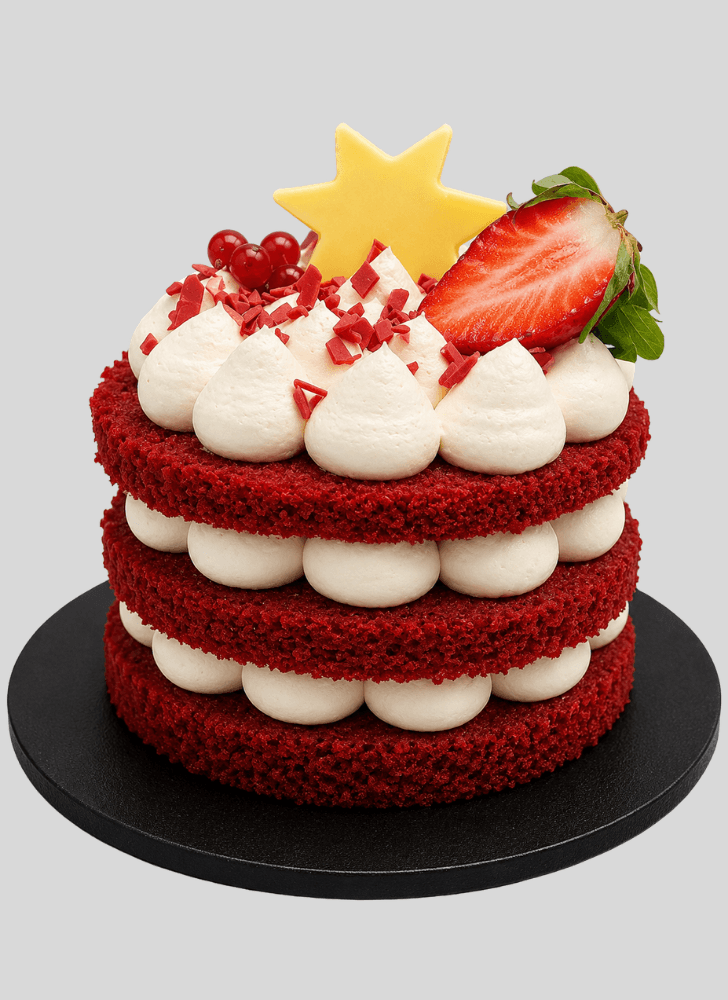 Dazzling Red Velvet Cake