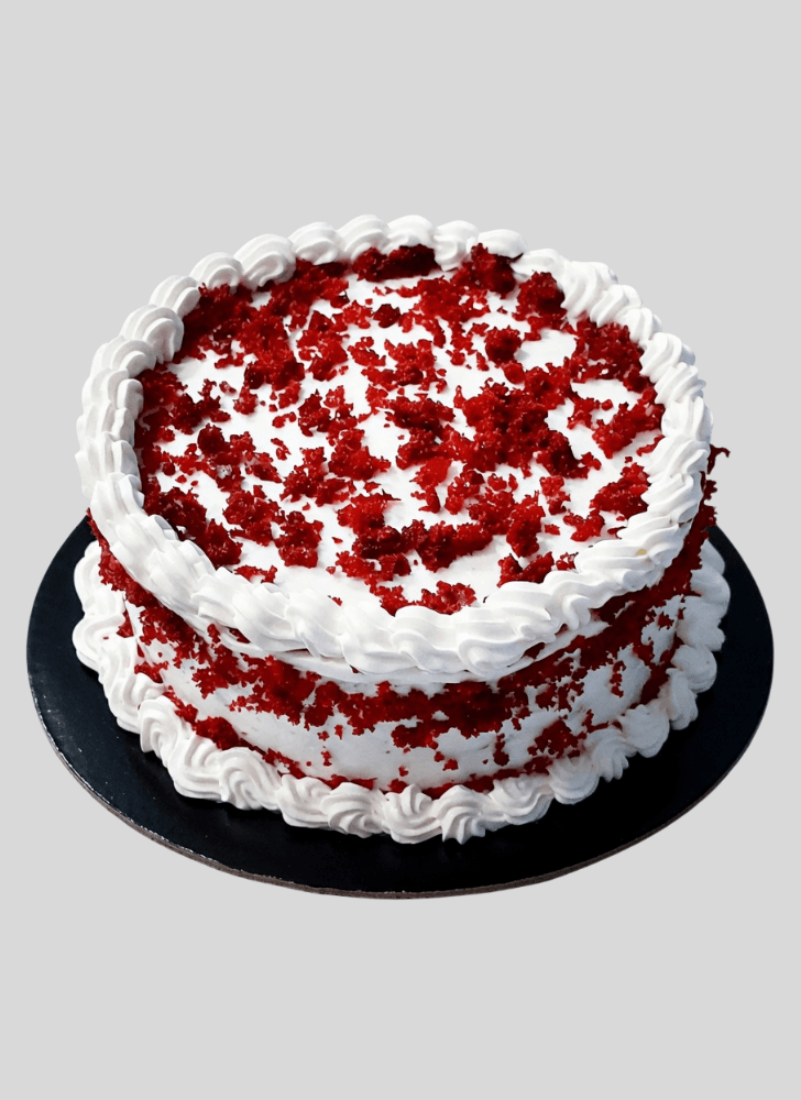 Elegant Red Velvet Cake