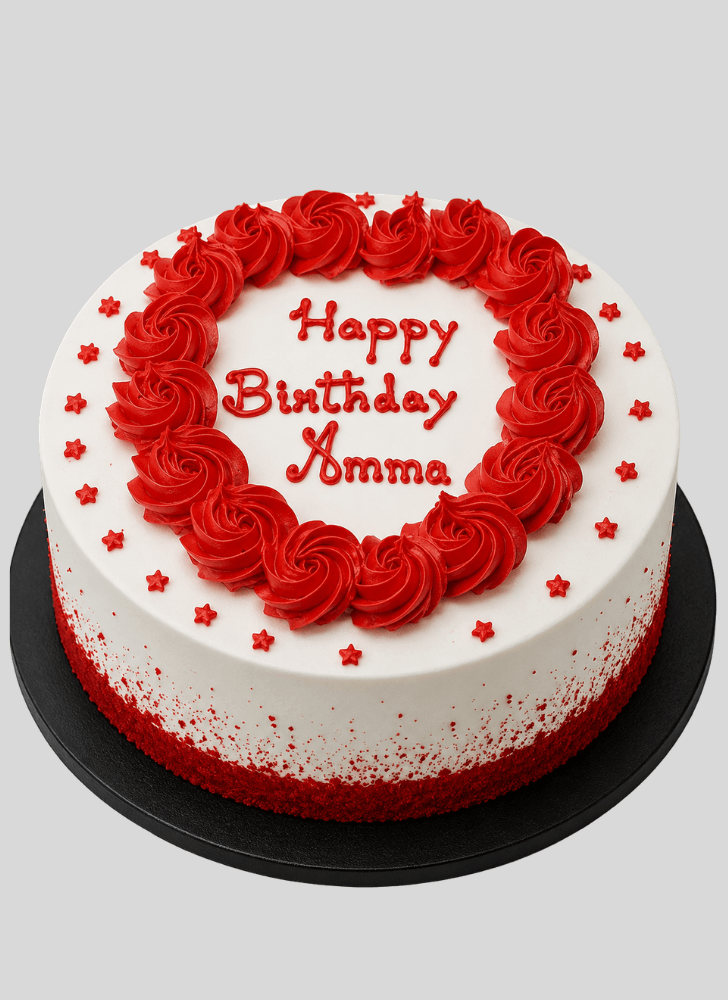 Exquisite Red Velvet Cake