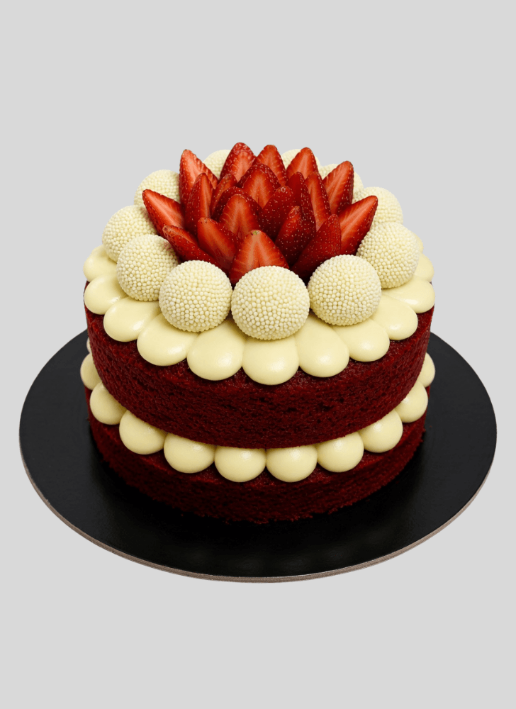 Handsome Red Velvet Cake
