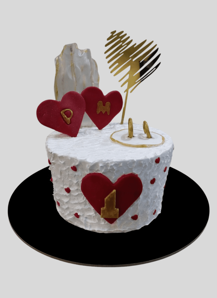 Pretty Red Velvet Cake