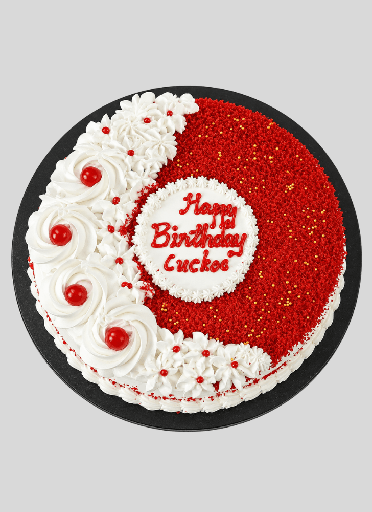 Refined Red Velvet Cake