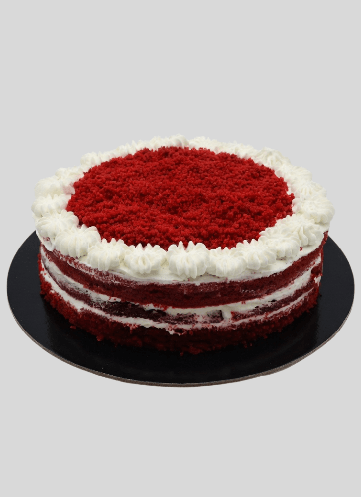 Shapely Red Velvet Cake