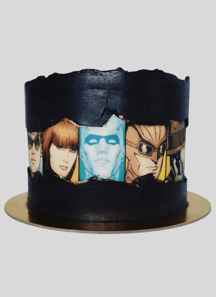 Delightful Watchmen Cake