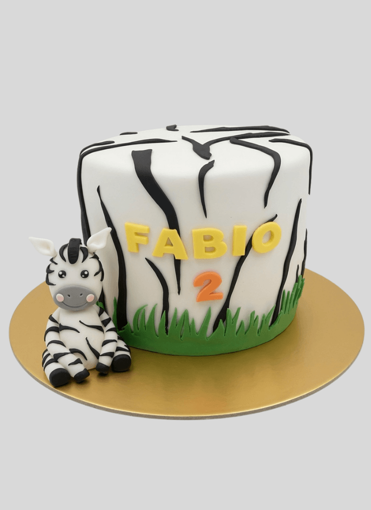 Bewitching Zebra Cake
