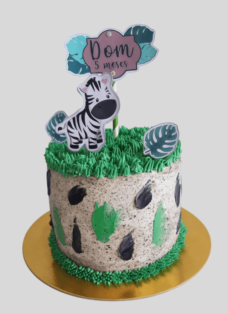 Captivating Zebra Cake