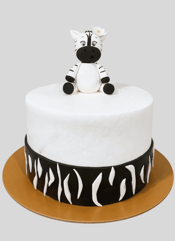 Delightful Zebra Cake