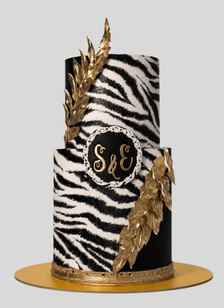 Enthralling Zebra Cake