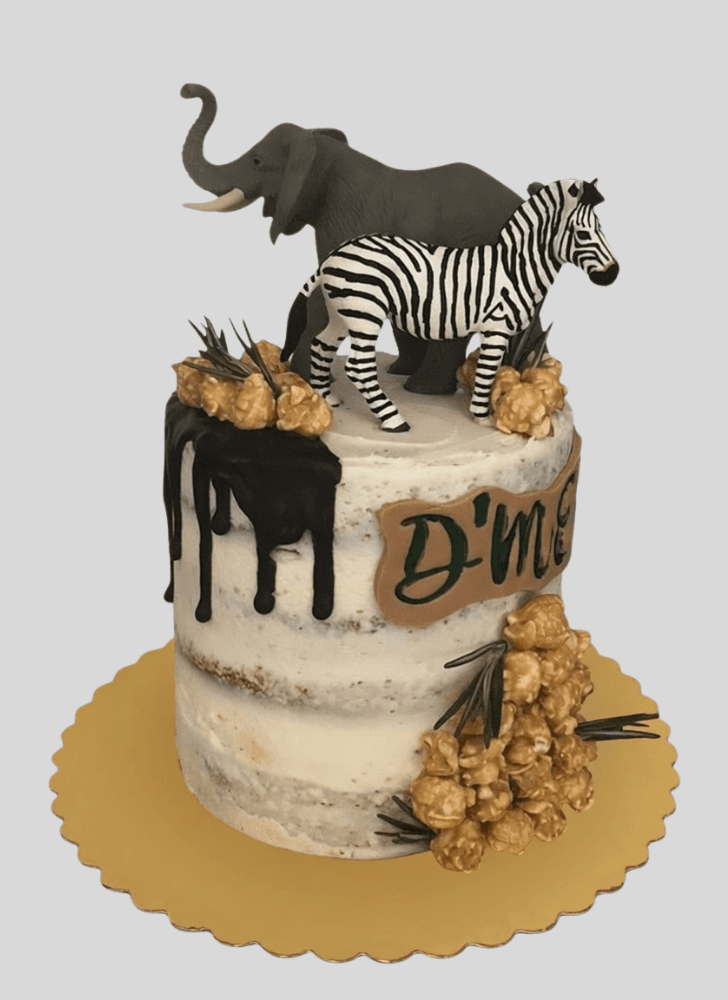 Fascinating Zebra Cake