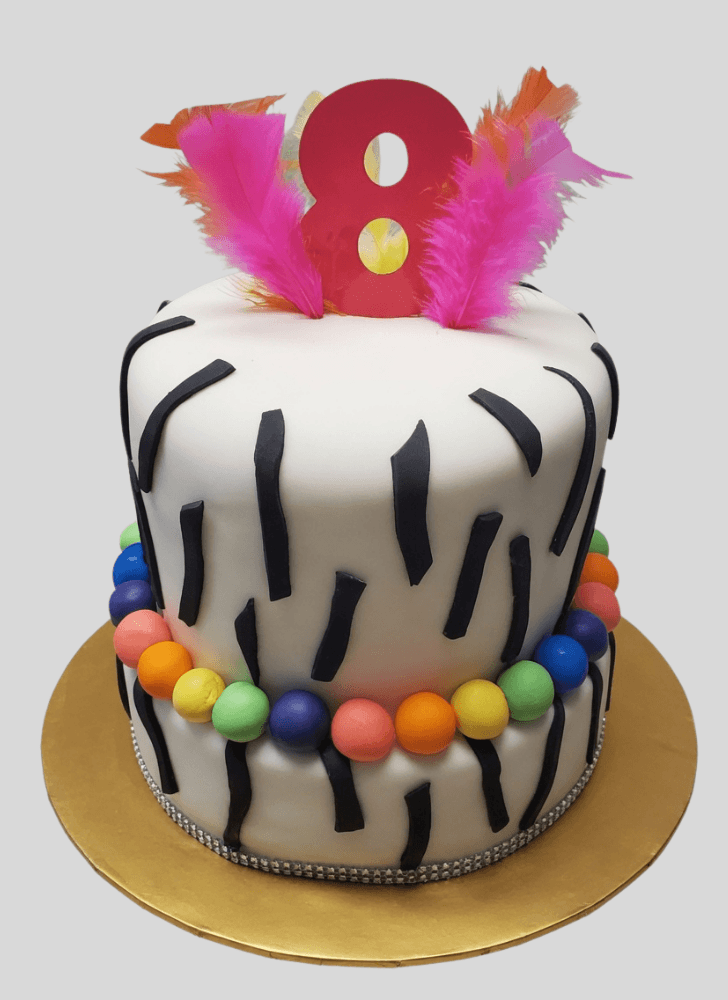 Good Looking Zebra Cake