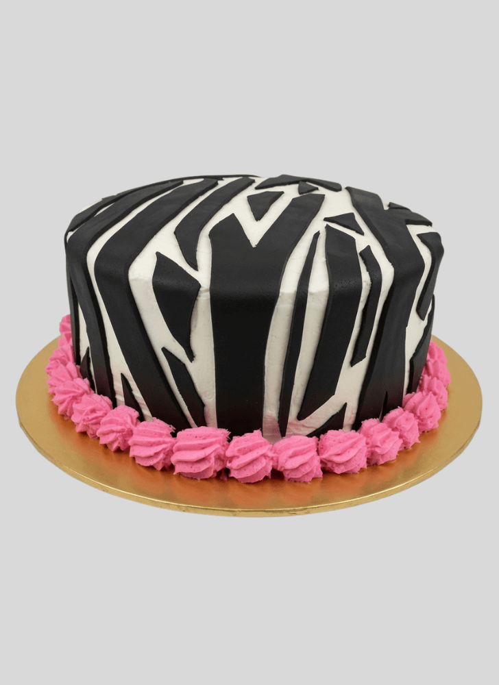 Radiant Zebra Cake