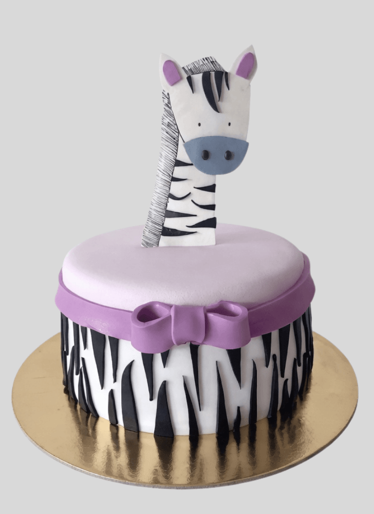 Ravishing Zebra Cake