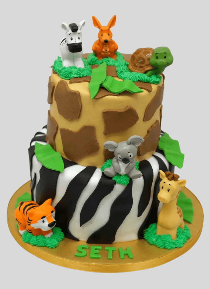 Splendid Zebra Cake