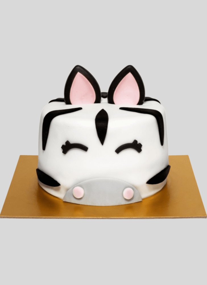 Wonderful Zebra Cake Design