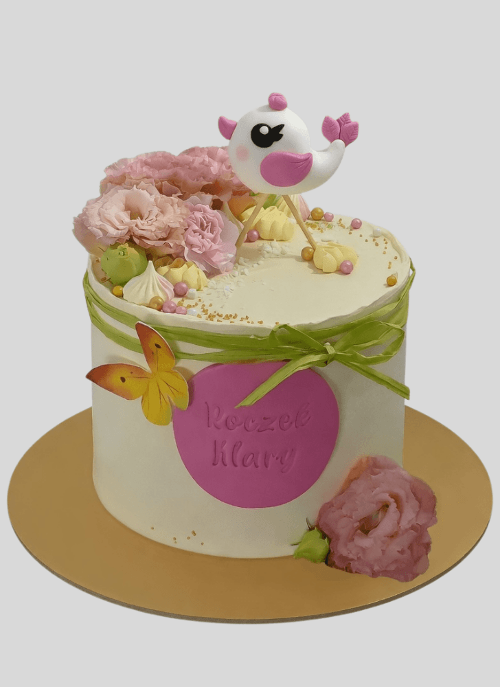 Delicate Bird Cake