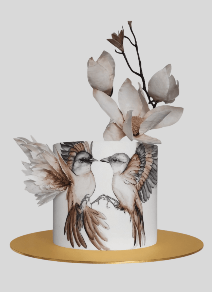Elegant Bird Cake