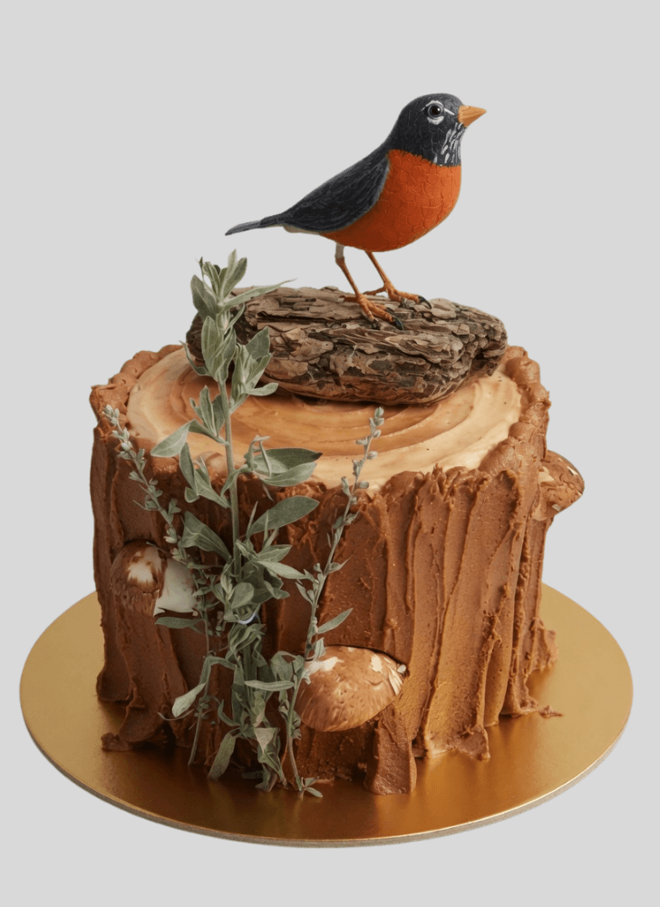 Graceful Bird Cake