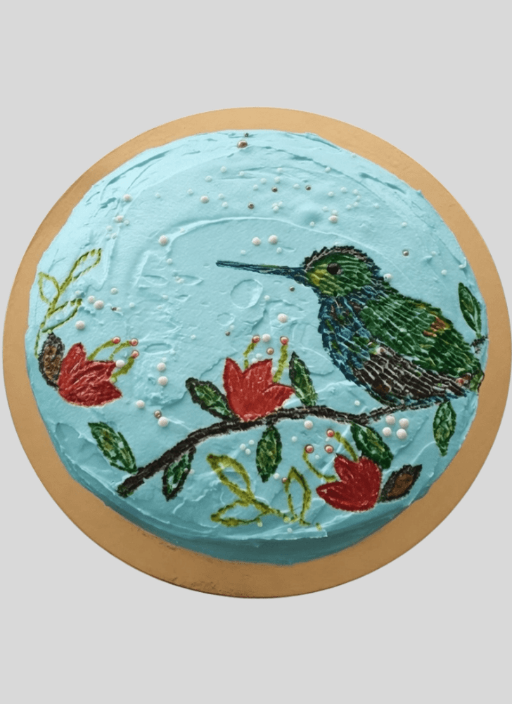 Mesmeric Bird Cake