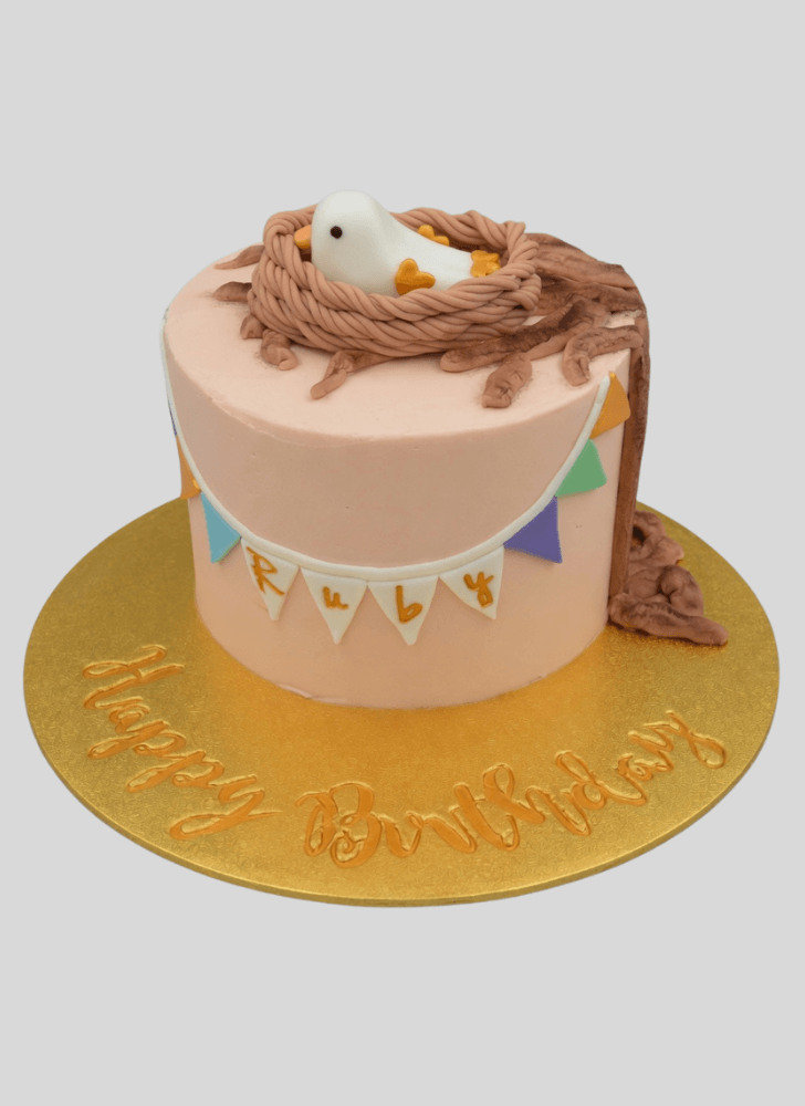 Pretty Bird Cake