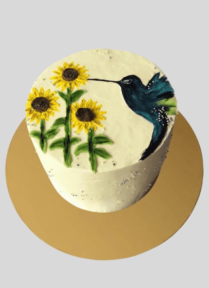 Radiant Bird Cake