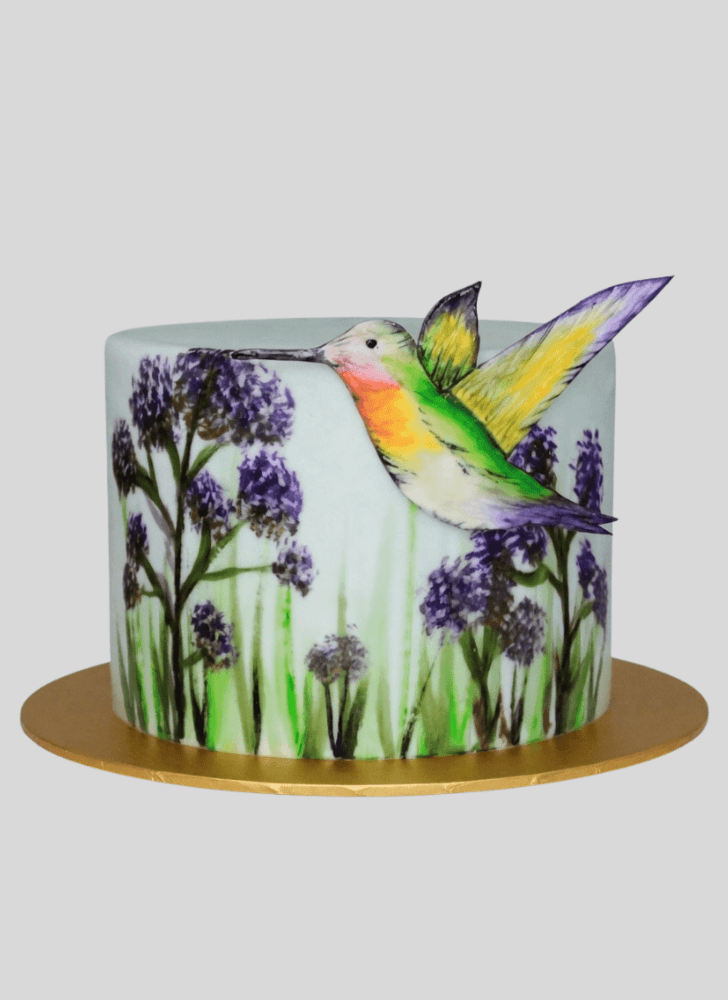 Wonderful Bird Cake Design