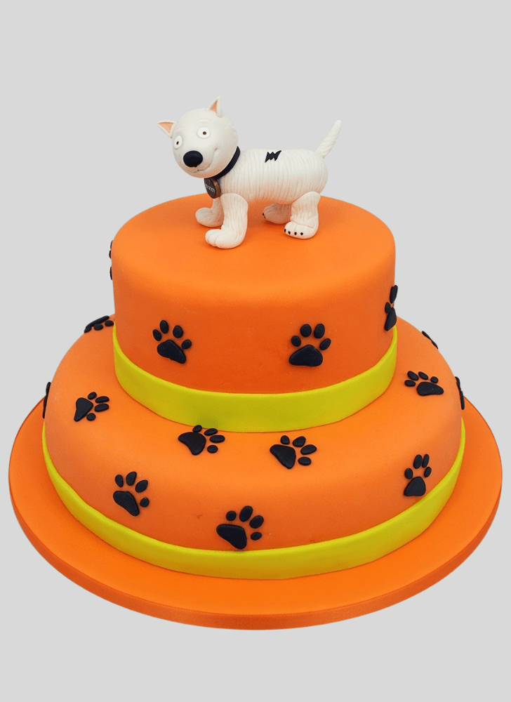 Alluring Bolt Movie Cake