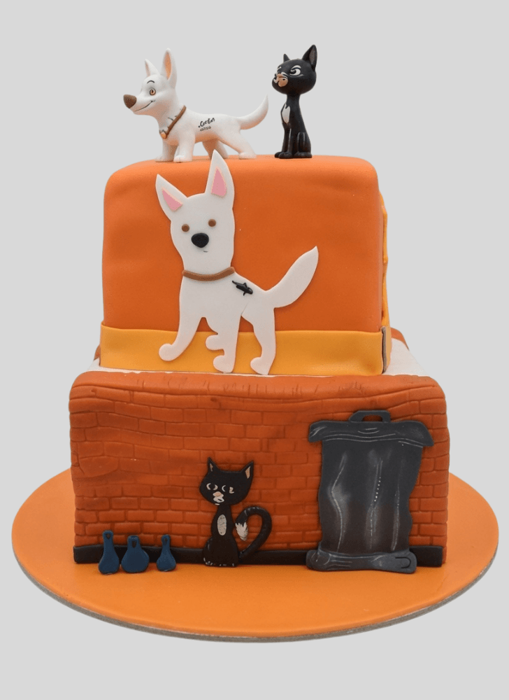 Appealing Bolt Movie Cake
