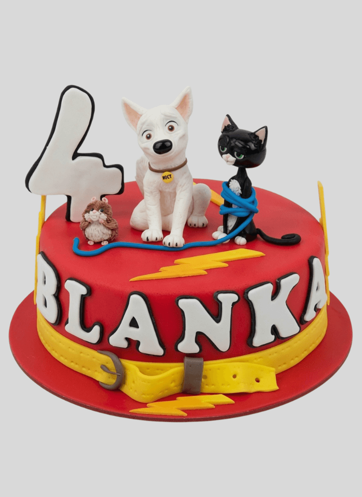Elegant Bolt Movie Cake