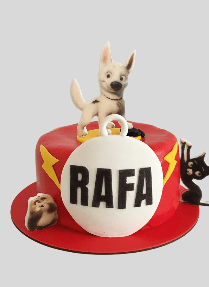 Exquisite Bolt Movie Cake