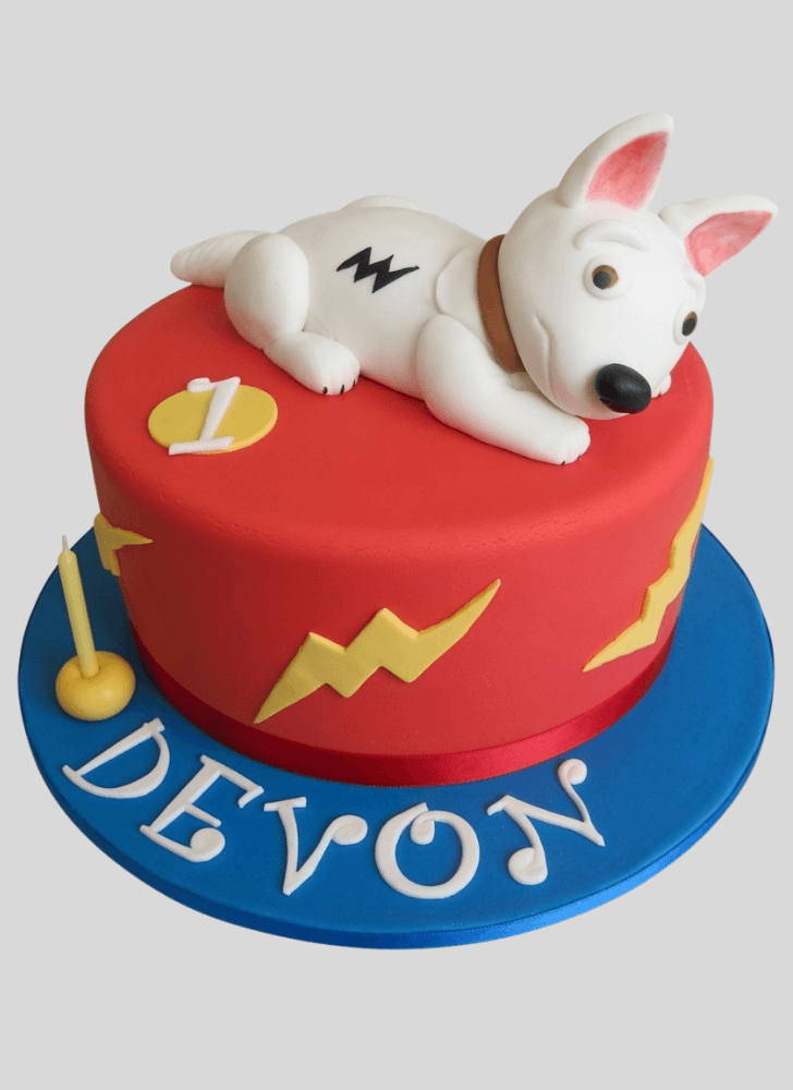 Fair Bolt Movie Cake