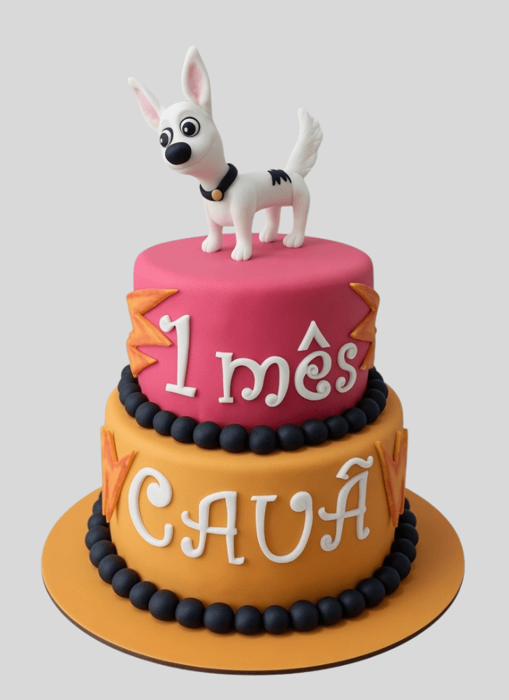 Fetching Bolt Movie Cake