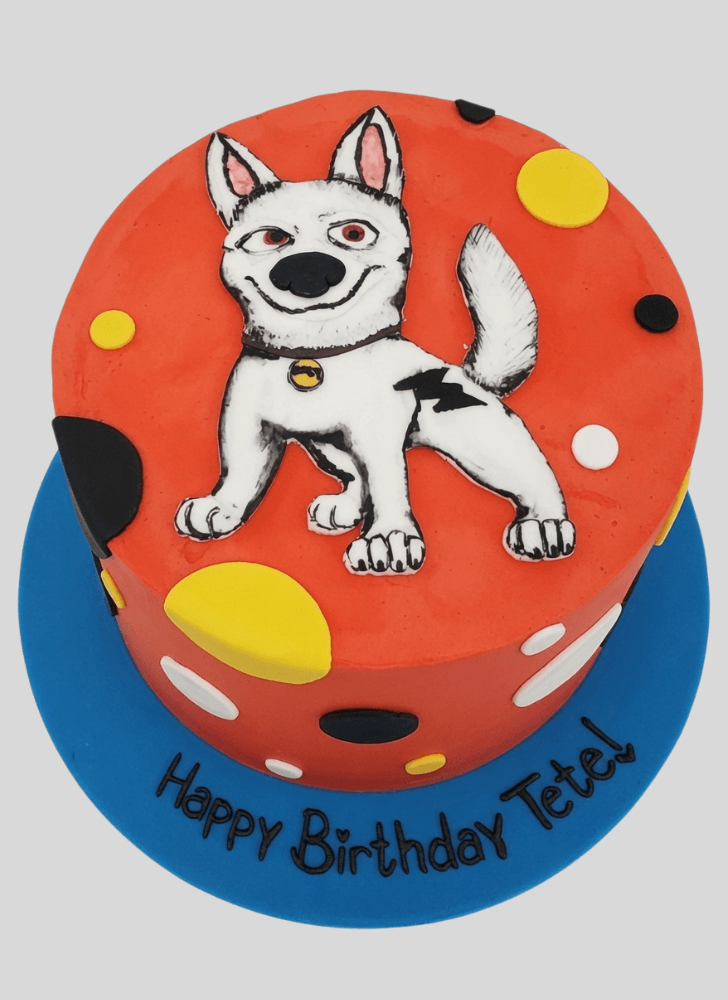 Good Looking Bolt Movie Cake