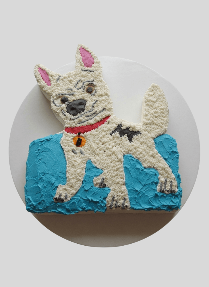 Lovely Bolt Movie Cake Design