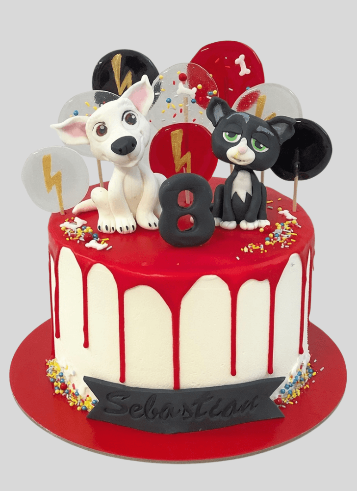 Magnetic Bolt Movie Cake
