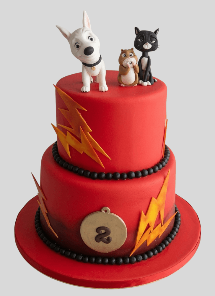 Magnificent Bolt Movie Cake