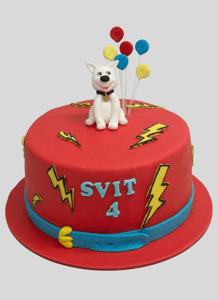 Marvelous Bolt Movie Cake