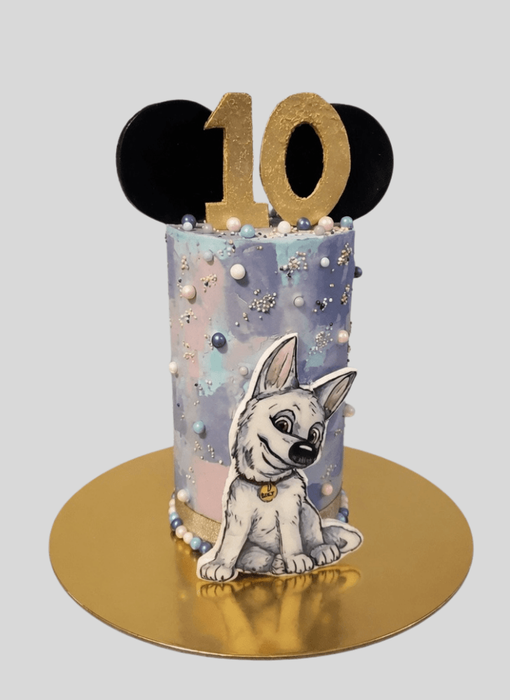 Pretty Bolt Movie Cake