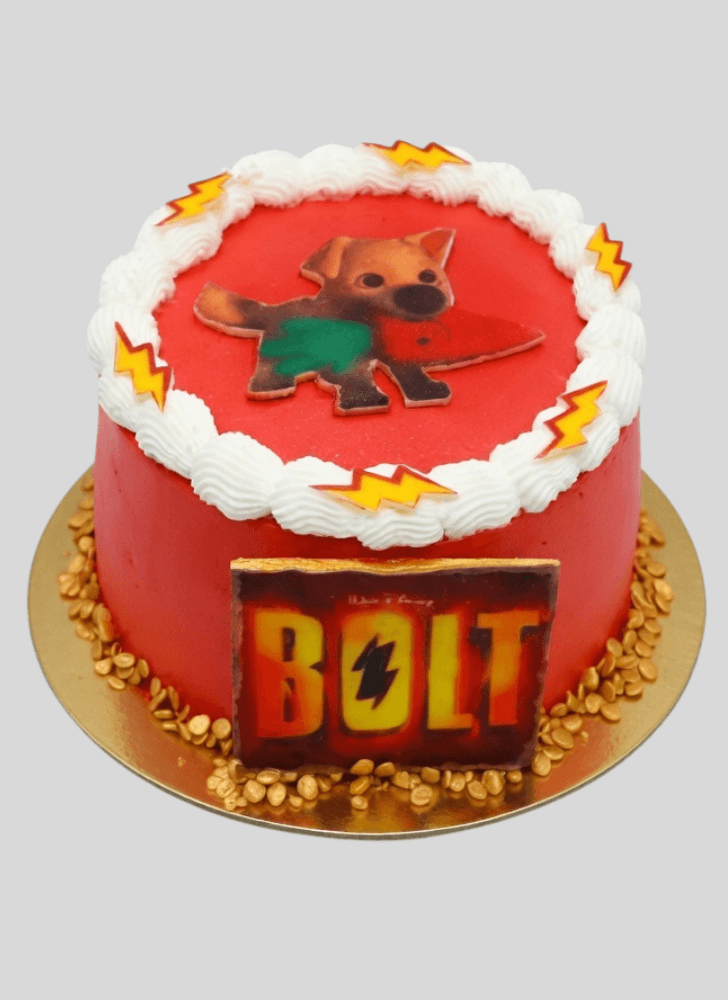 Resplendent Bolt Movie Cake