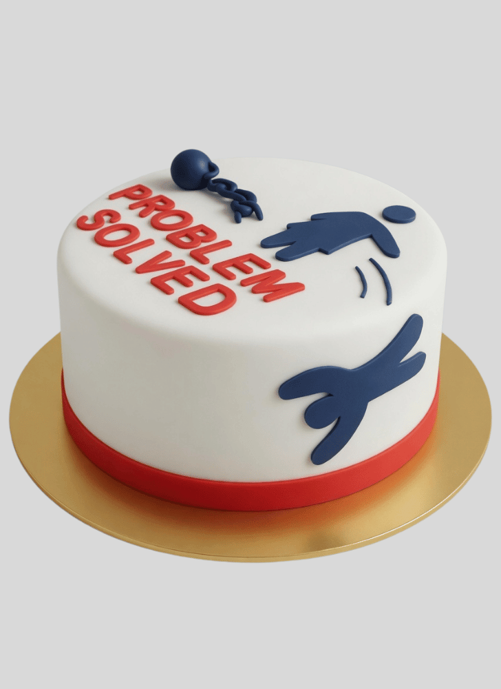 Appealing Divorce Cake
