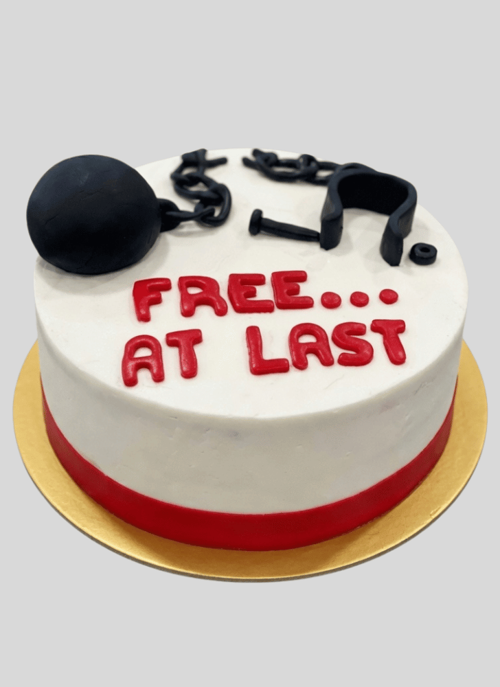 Beauteous Divorce Cake